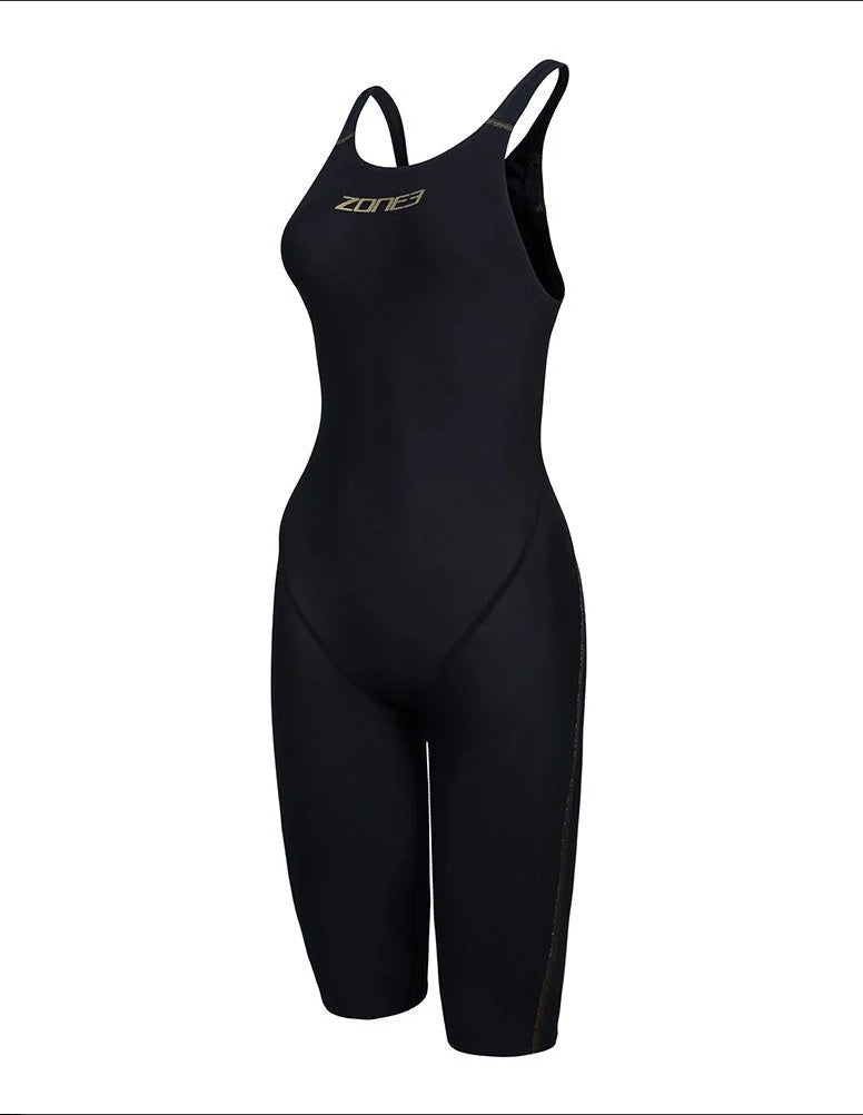 FINA Approved Women's Performance Gold Kneeskin